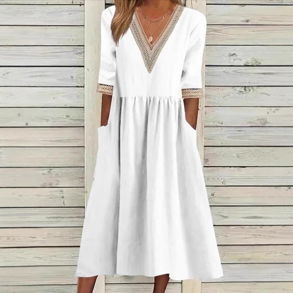 Κλαούντια | Μίντι Spitzenkleid