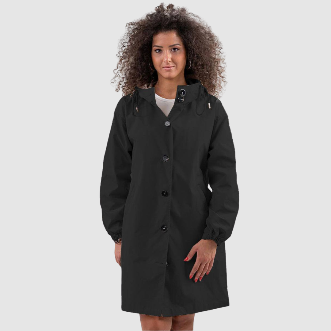 Ulrike | Αδιάβροχο Oversize Παλτό σε Κόκκινο
