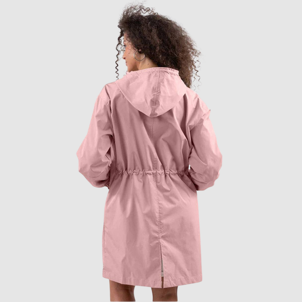 Ulrike | Αδιάβροχο Oversize Παλτό σε Κόκκινο