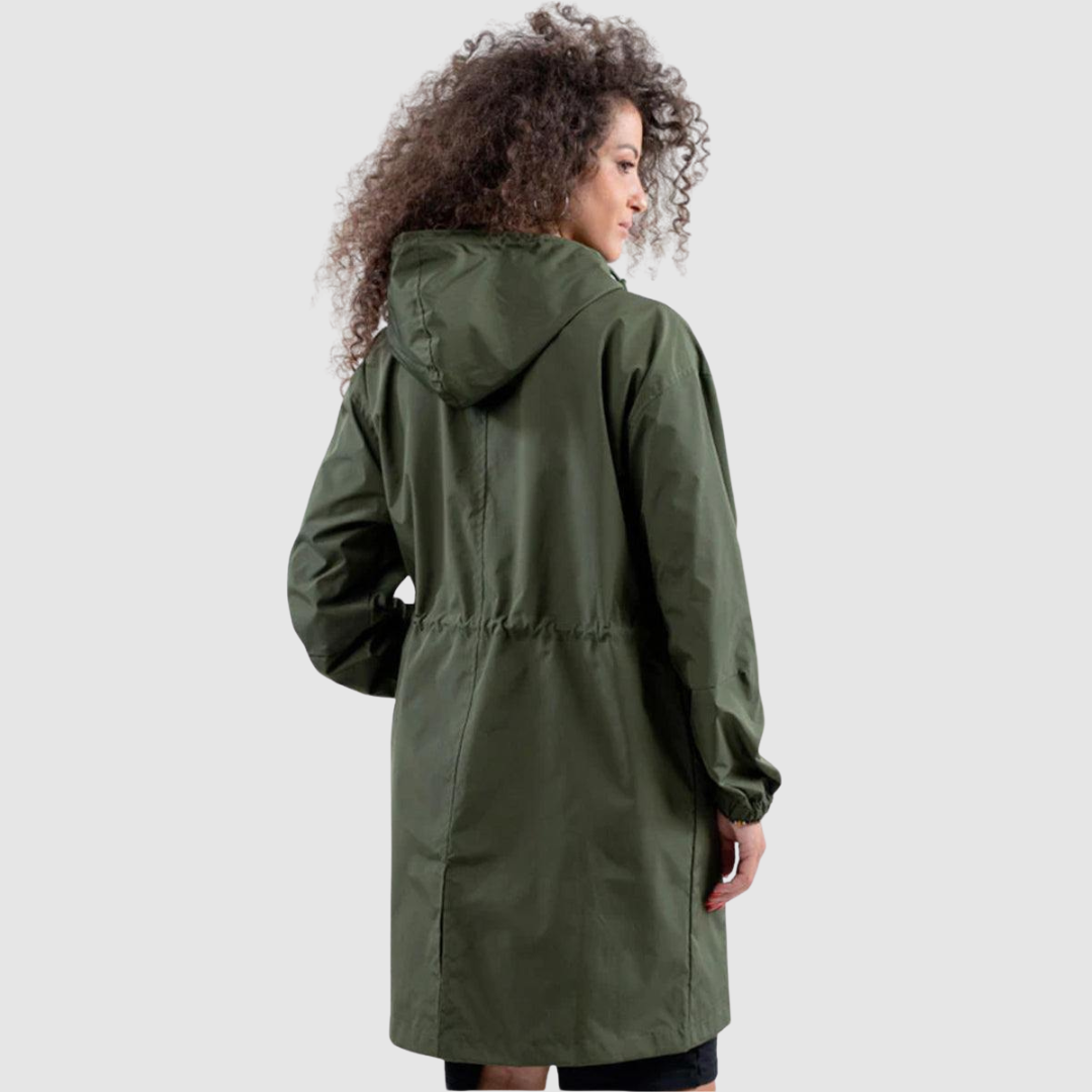 Ulrike | Αδιάβροχο Oversize Παλτό σε Κόκκινο