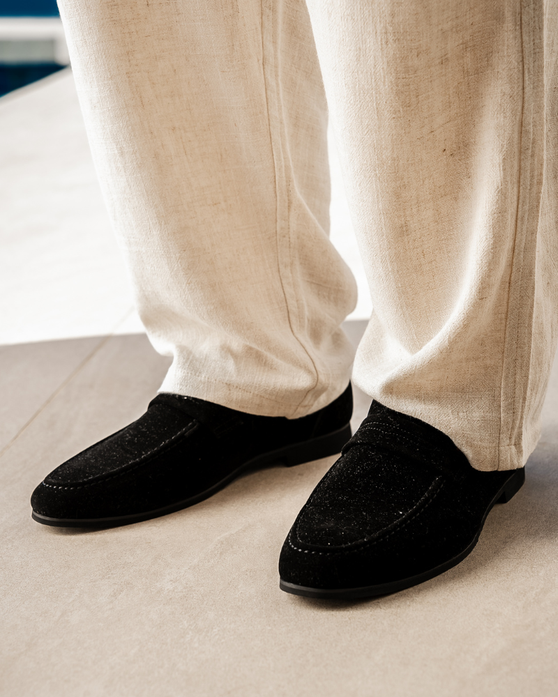 Julian | Loafer από Σουέτ Casual Business για Άνδρες