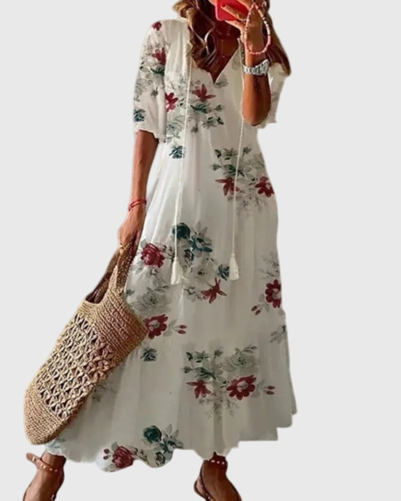 Marlene | Vintage Boho-Μαξιφόρεμα