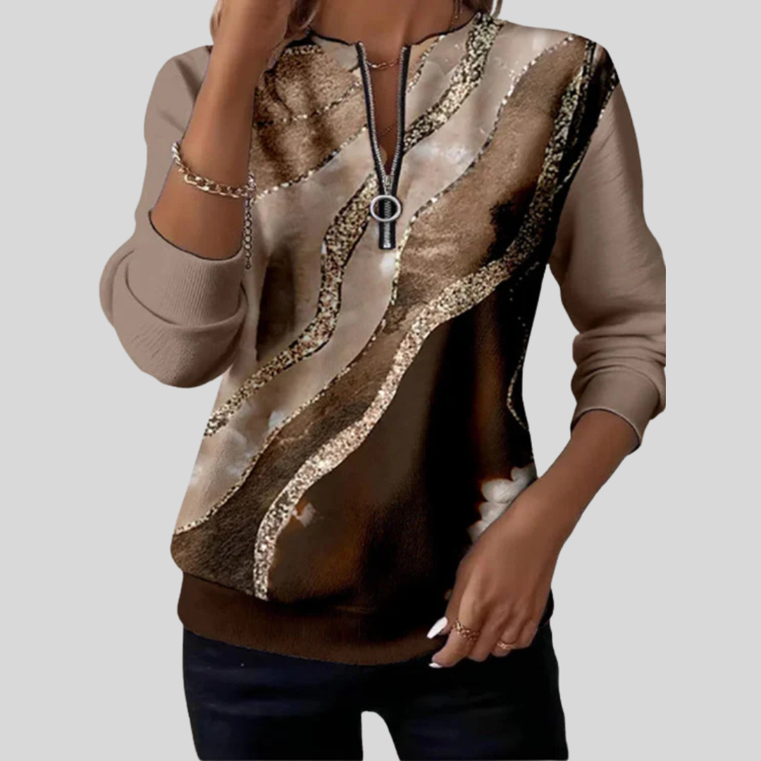Hendrikje | Κομψό Zip-Top
