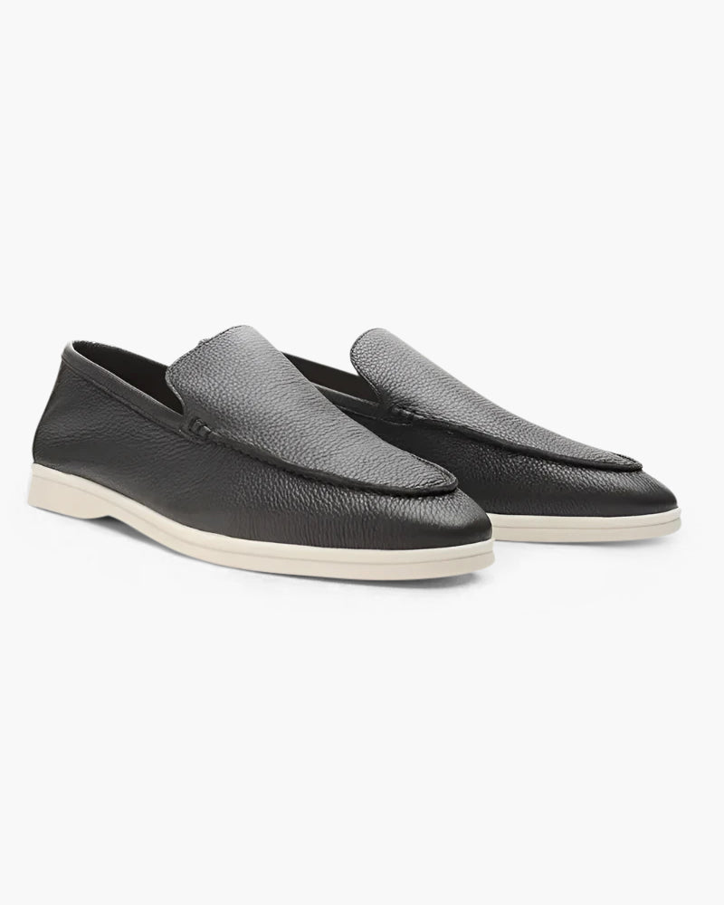 Λόγκαν | Vintage Old Money Δερμάτινο Μοκασίνι για Άνδρες