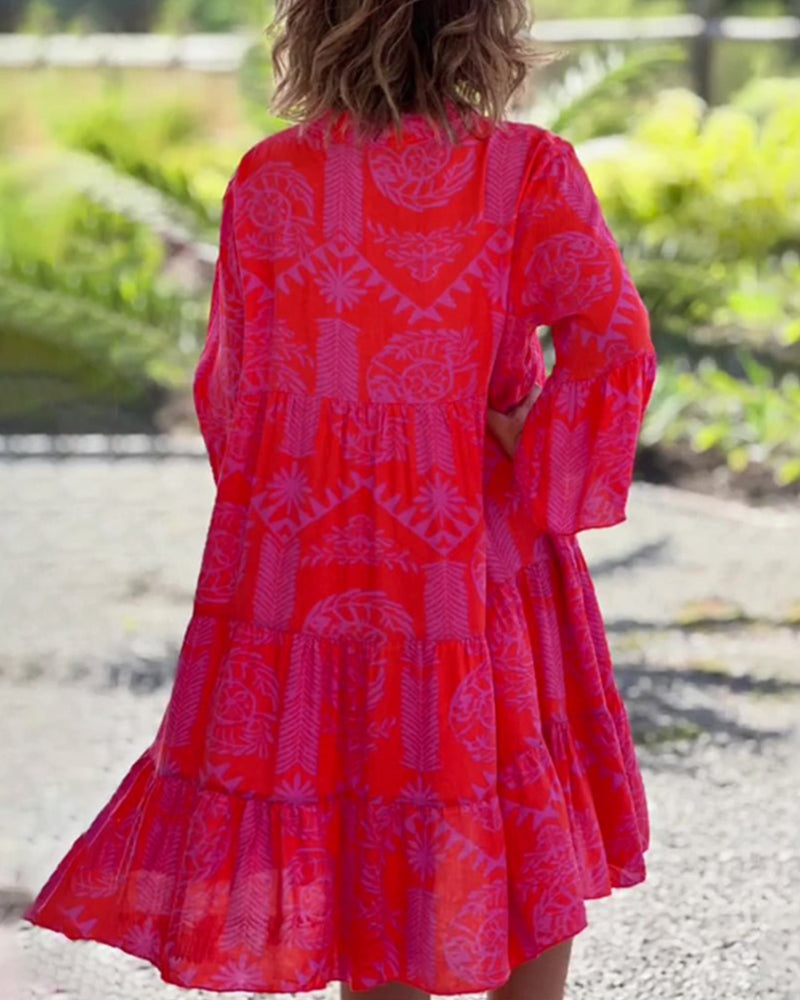 Ανκέ | Κομψό Boho-Chic Φόρεμα