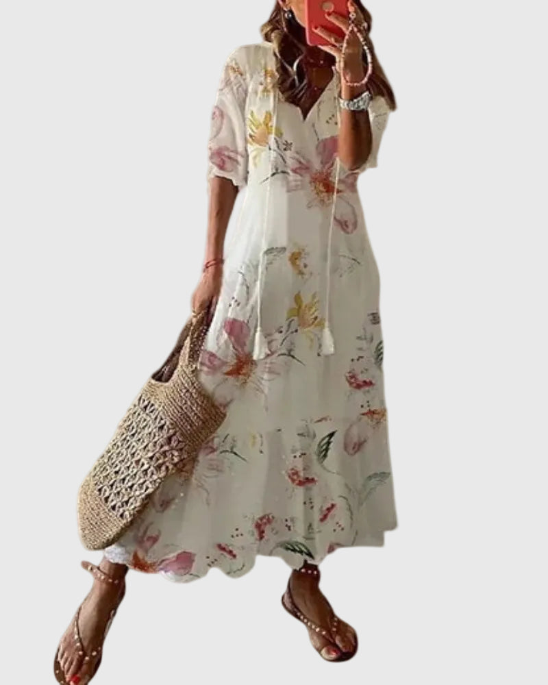 Marlene | Vintage Boho-Μαξιφόρεμα