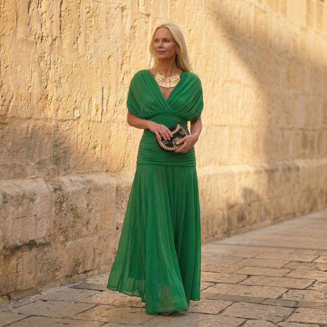 Sienna | Κομψό Πράσινο Φόρεμα