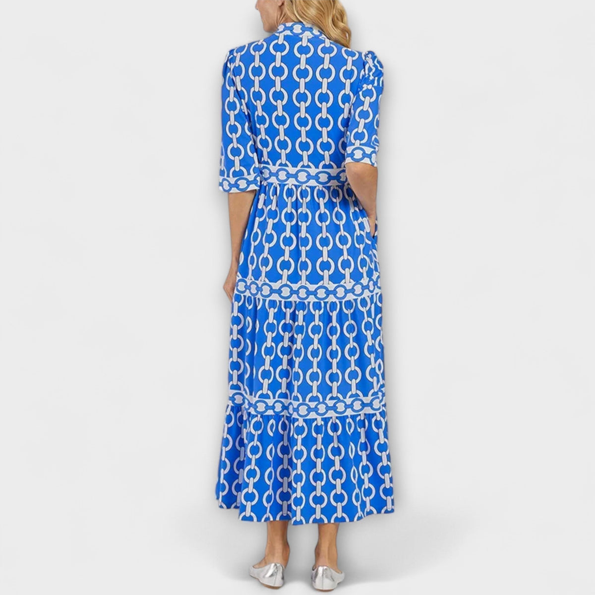 Μαριόν | Midi-Robe με μοτίβο αλυσίδας
