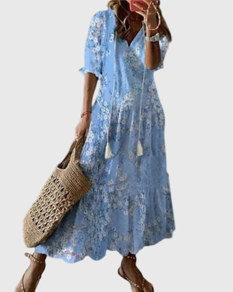 Marlene | Vintage Boho-Μαξιφόρεμα