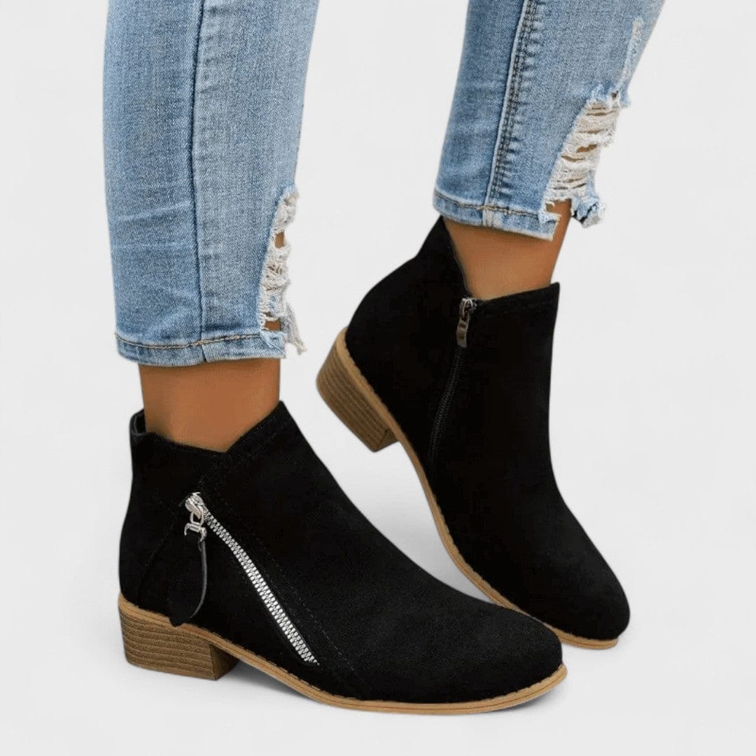 Fiora - Vintage κλασική ankle boot