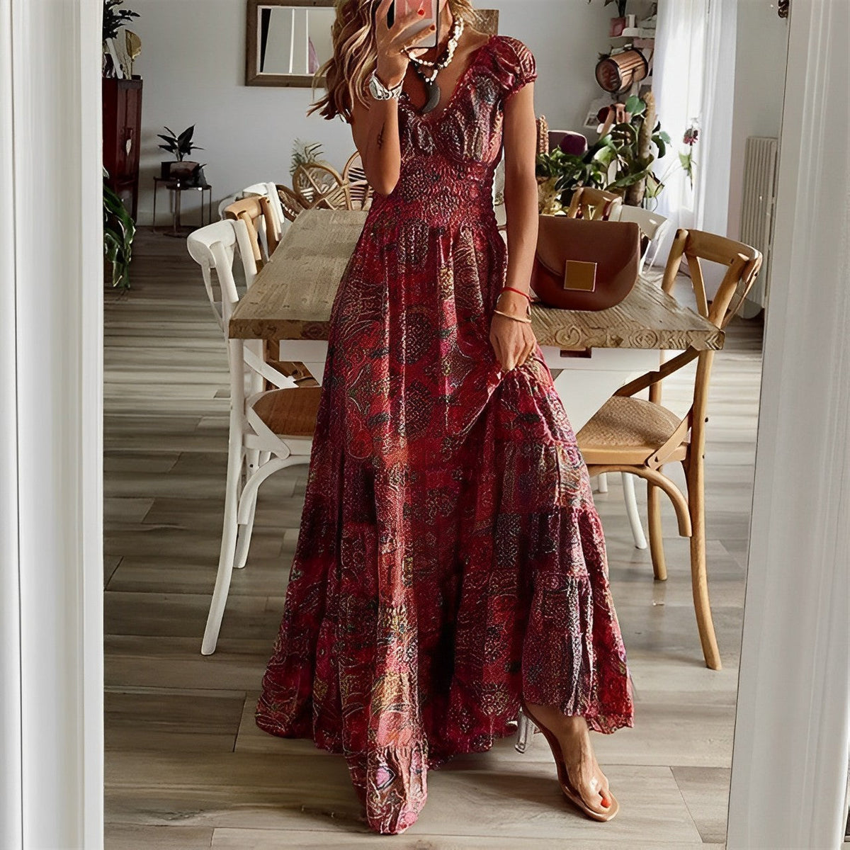 Stefanie | Ρομαντικό Boho-Φόρεμα