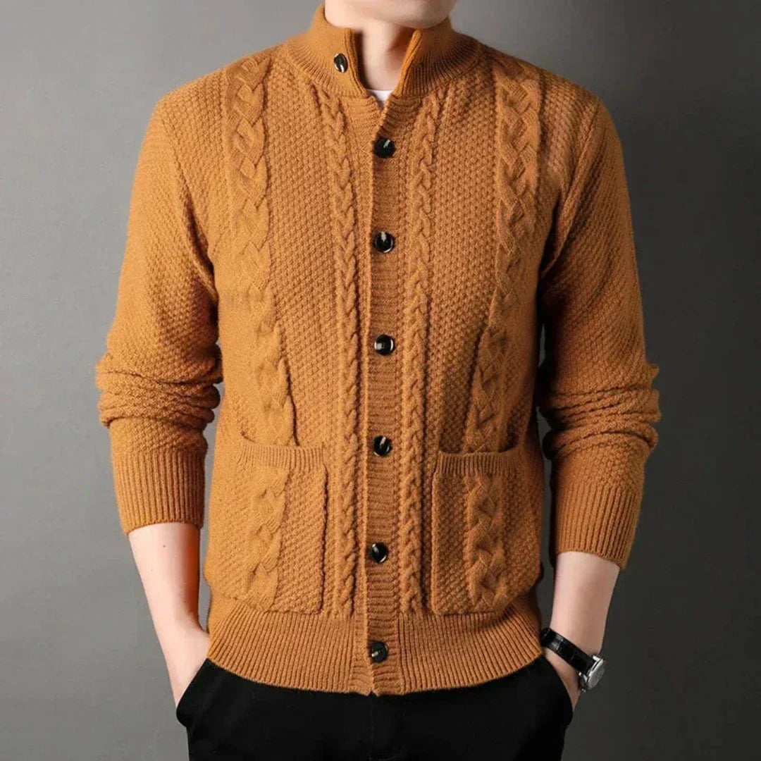 Κομψό πλεκτό γιλέκο για άνδρες Raf™