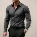 Κομψό Επαγγελματικό Slim Fit Ανδρικό Πουκάμισο