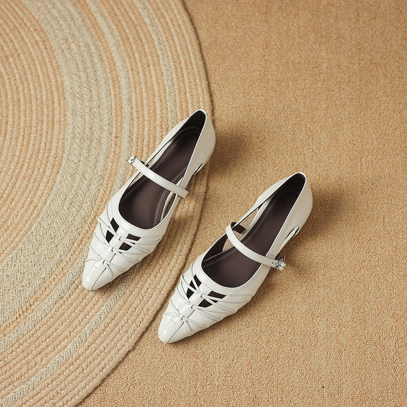 Quenby | Παπούτσι Mary Jane με σχέδιο από δίχτυ