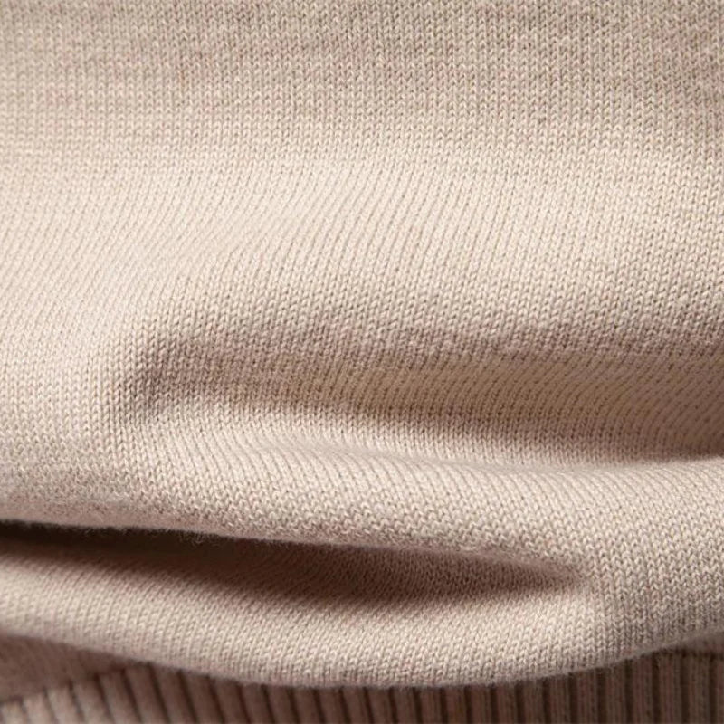Πλεκτό Πουλόβερ για Άνδρες – Slim Fit Πουλόβερ από Αναπνεύσιμο Μείγμα Βαμβακιού