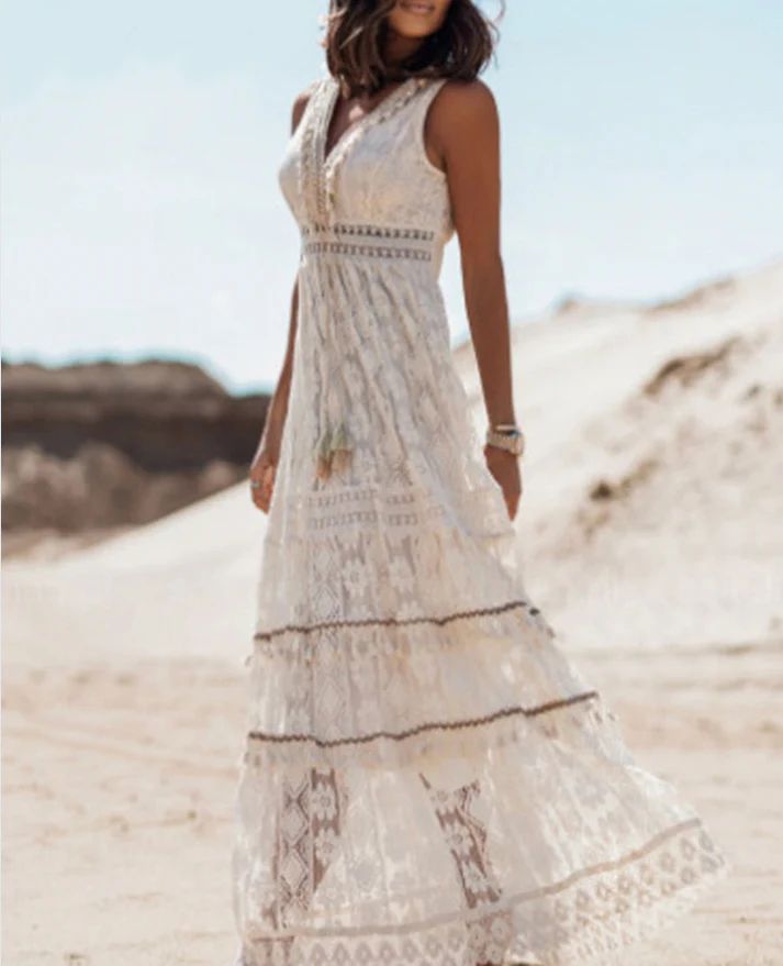 Γκαμπριέλ | Κλασικό Boho Φόρεμα