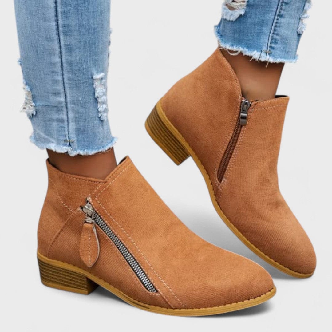 Fiora - Vintage κλασική ankle boot