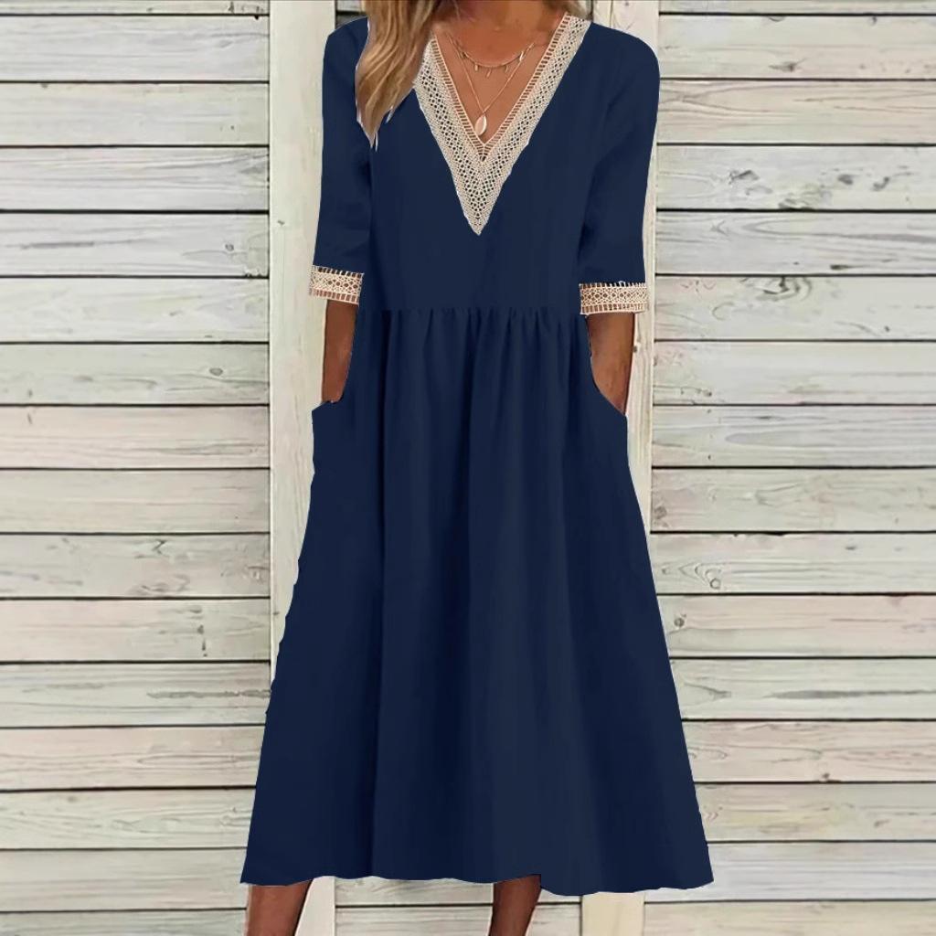 Κλαούντια | Μίντι Spitzenkleid
