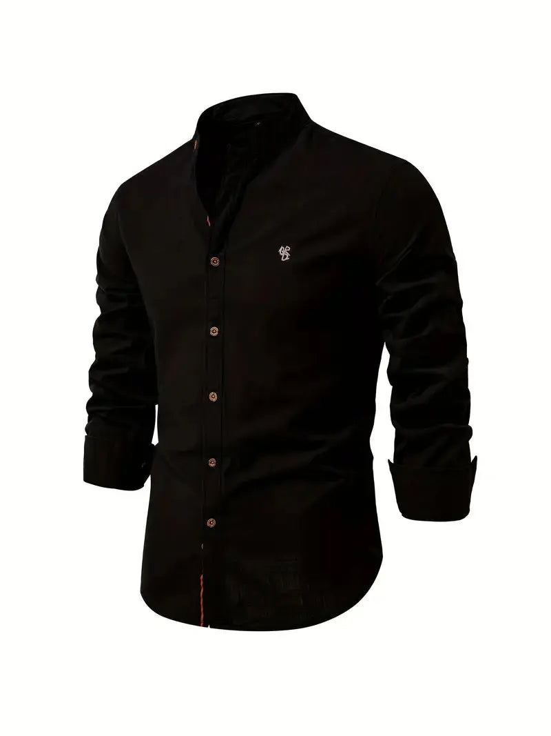 Ανδρικό Slim Fit Πουκάμισο Με Κουμπιά Κομψό Καθημερινό
