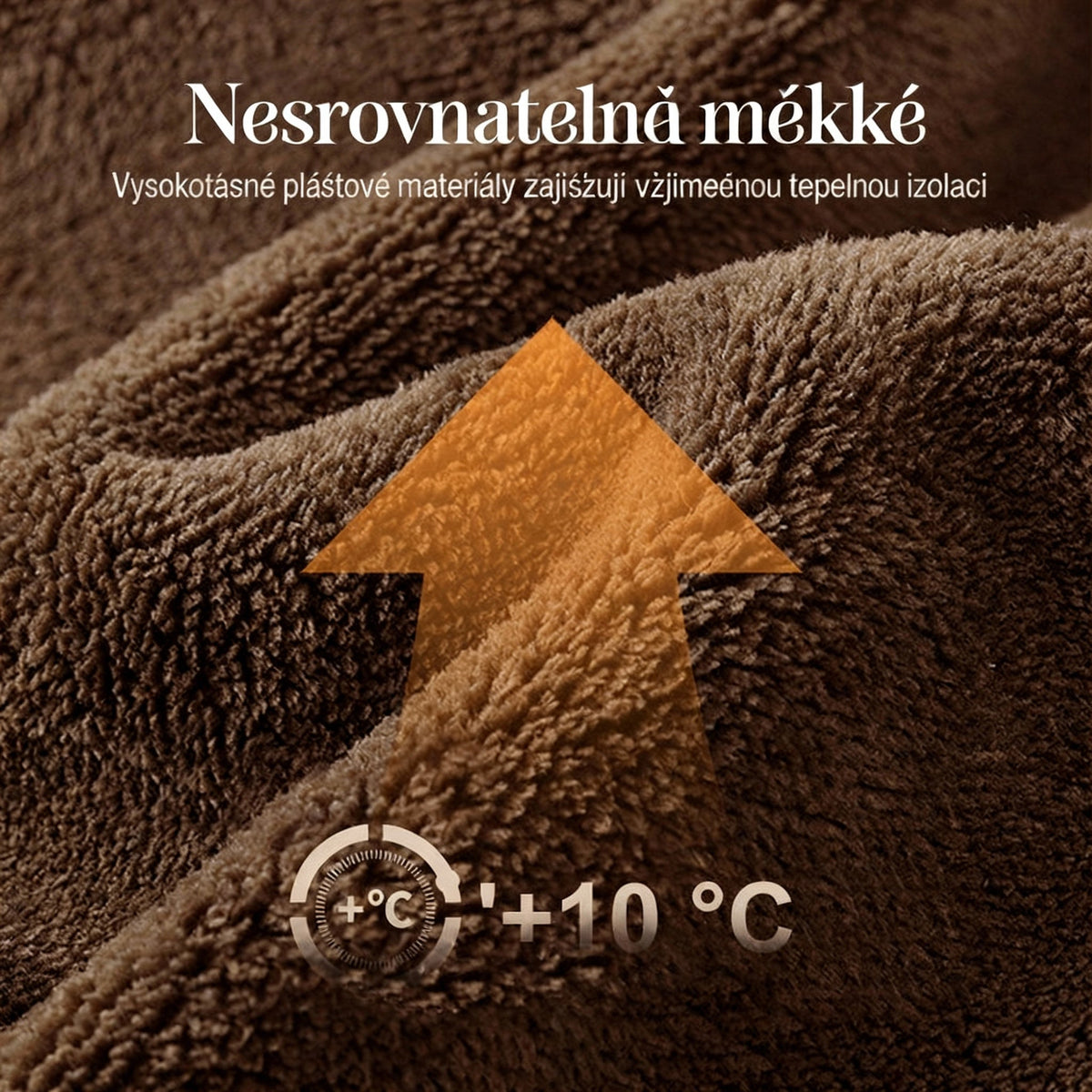 Καρολίνα - Άνετο παλτό με κουκούλα