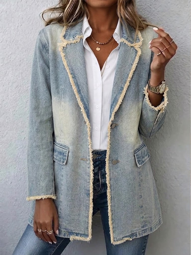 Rita™ | Oversized Blazer σε Used-Look