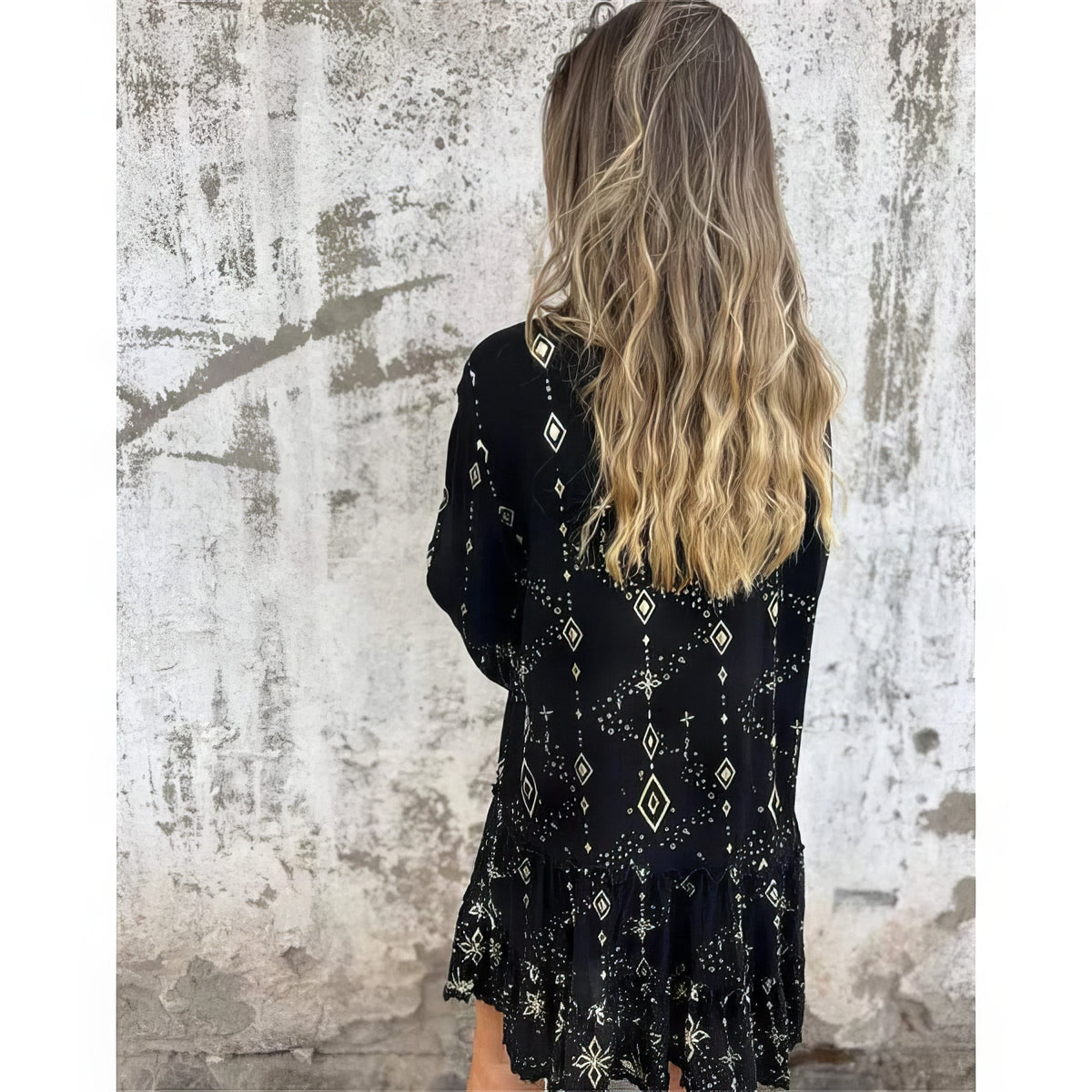 Μελανί | Αέρινο Boho Φόρεμα
