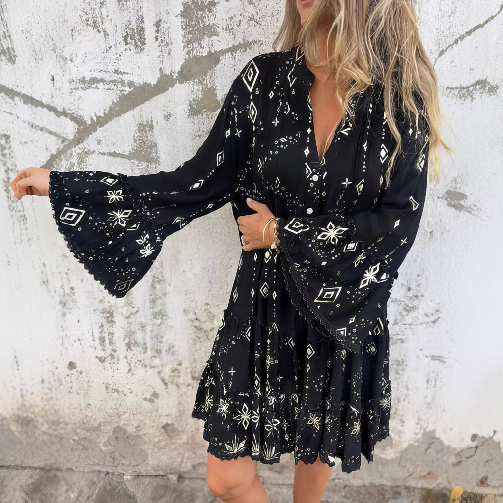 Μελανί | Αέρινο Boho Φόρεμα