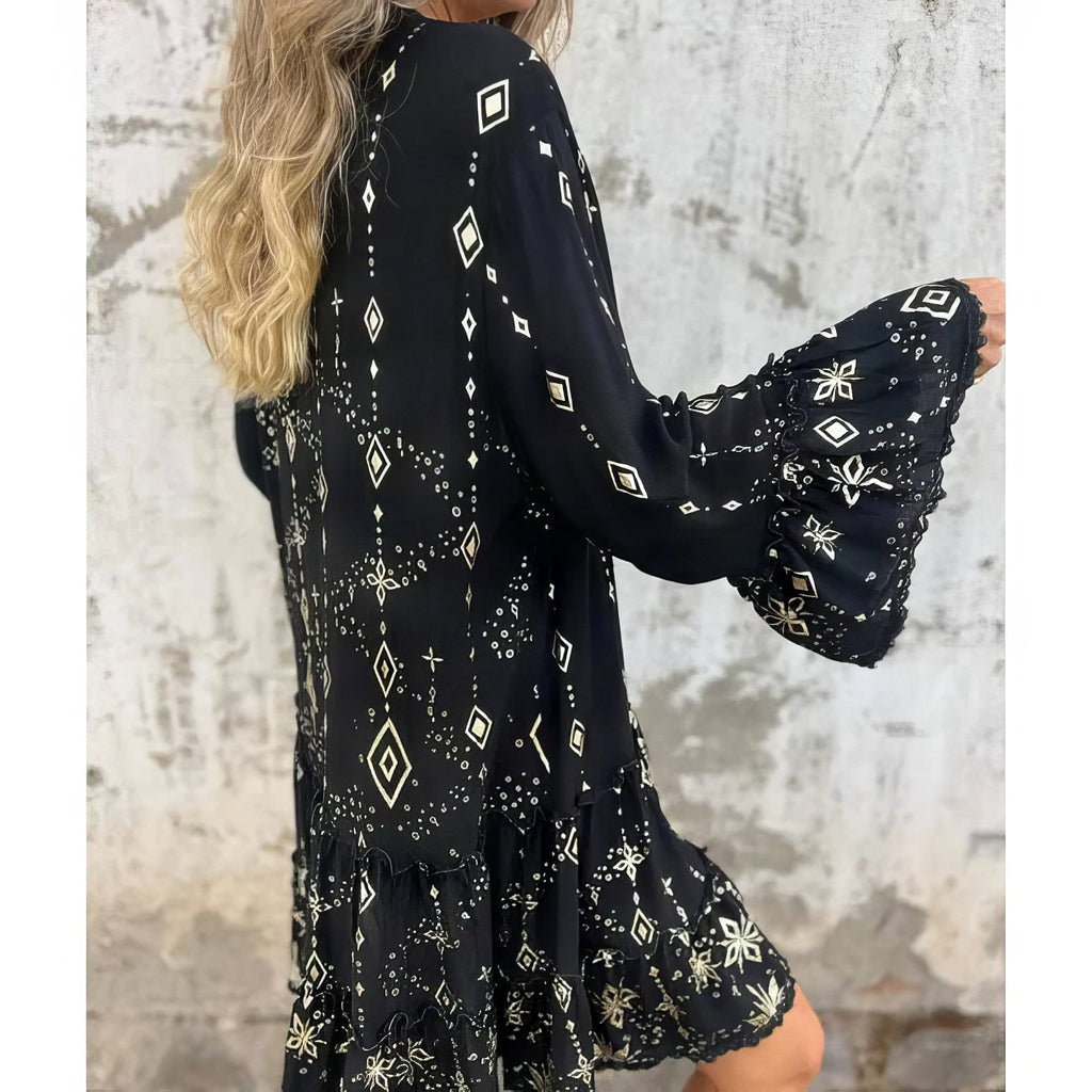 Μελανί | Αέρινο Boho Φόρεμα